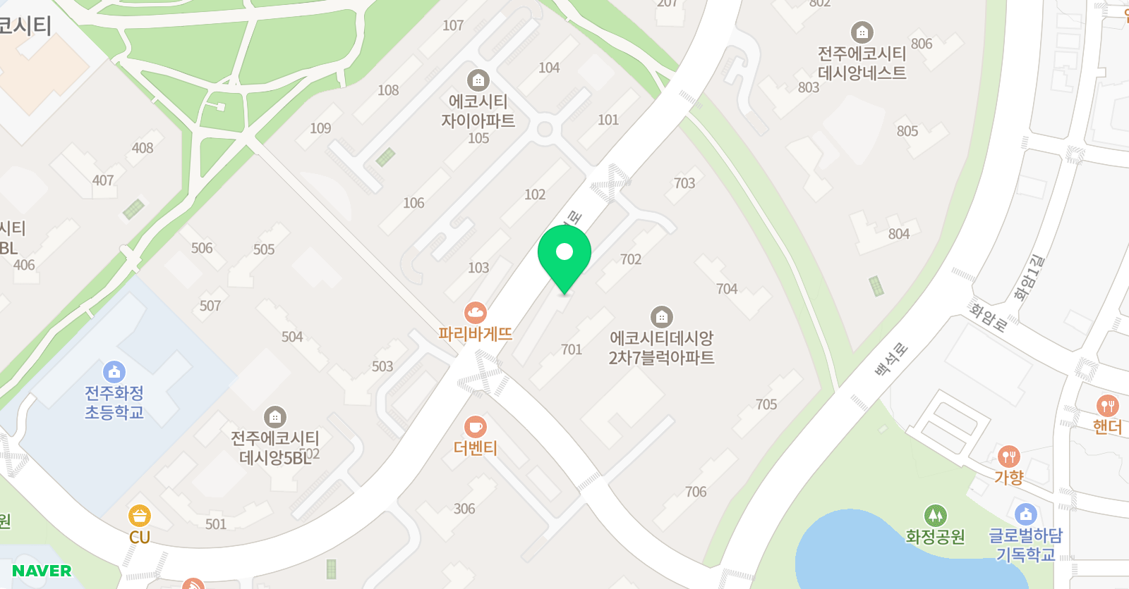 참 태권도 위치