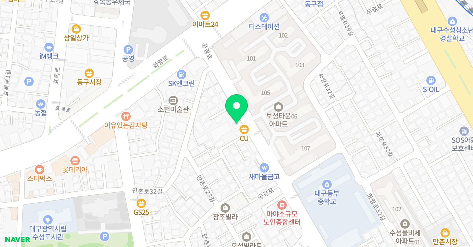 엔닷 수학과학학원 위치