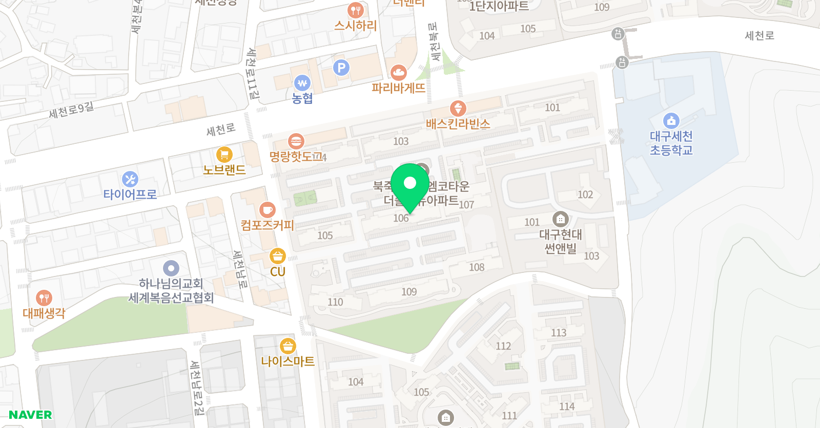 아소비 세천학원 위치