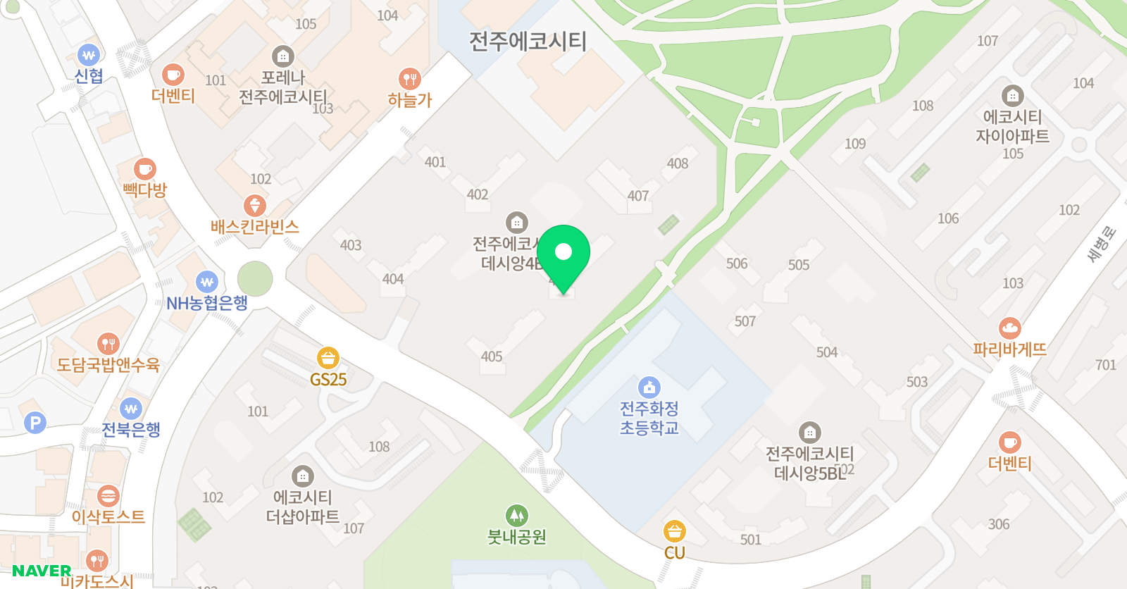 놀이숲 미술 위치