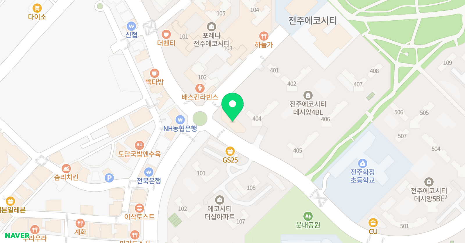 데시앙 음악학원 위치