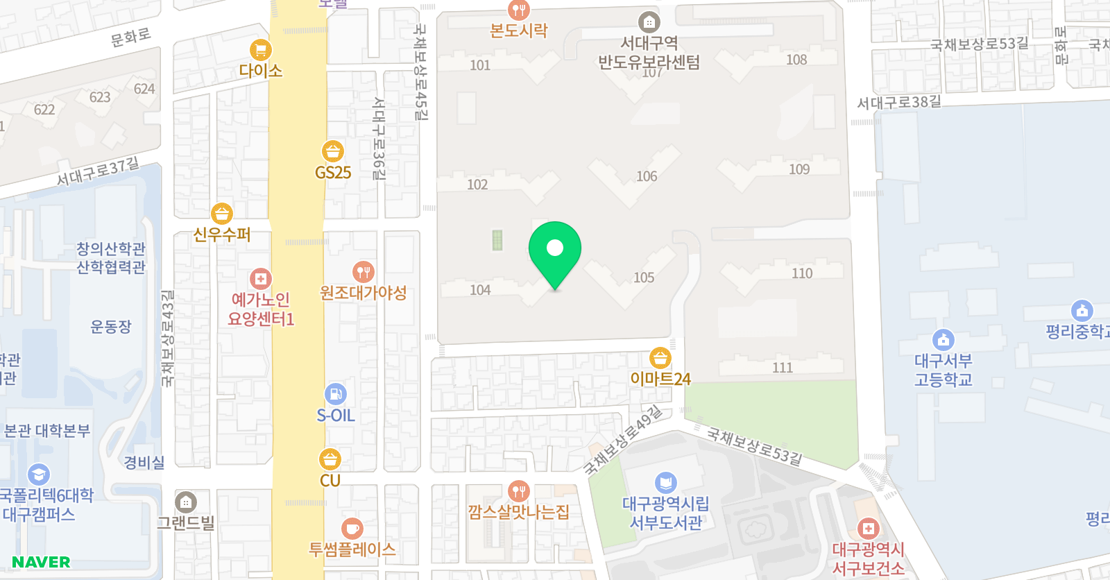 범어 영어 위치