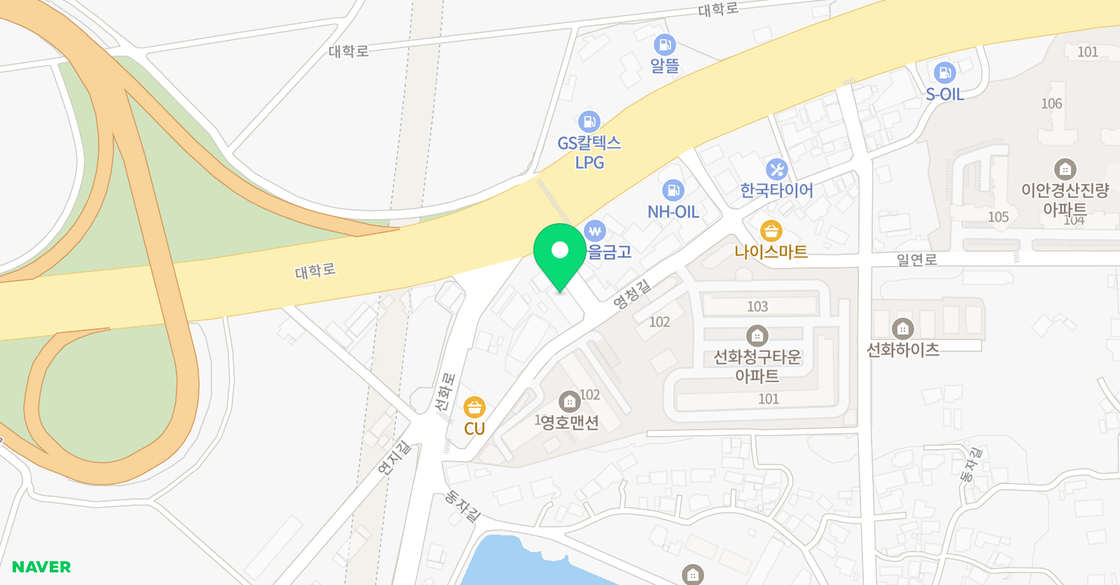 엘리트 입시학원 위치