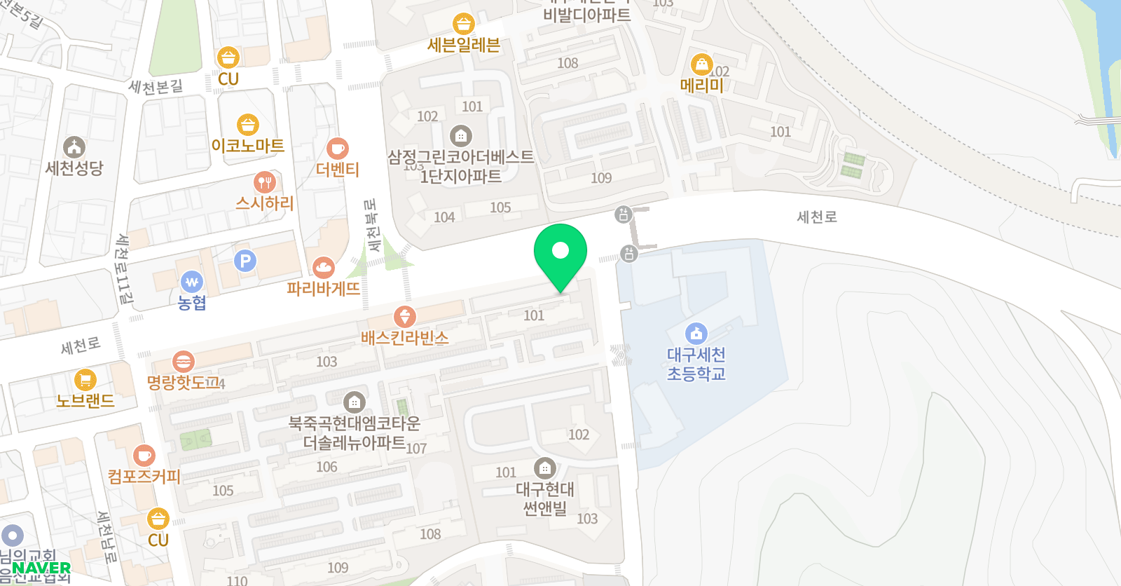 키움음악학원 위치