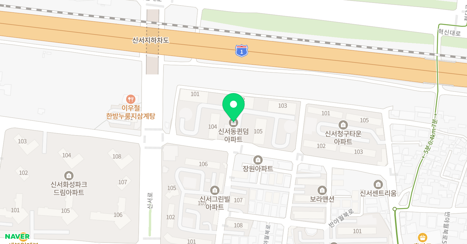 매쓰업 수학공부방 위치