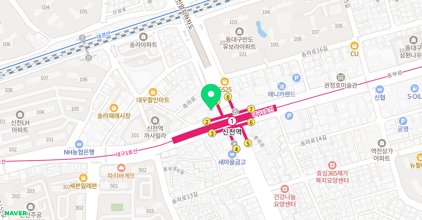 수투 수학학원 위치