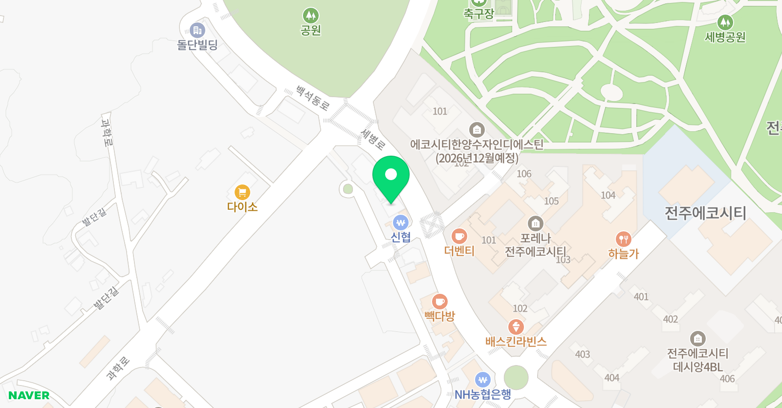 애니 뮤지컬 학원 위치