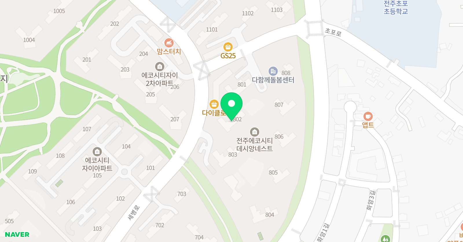 더함 미술 에코시티원 위치
