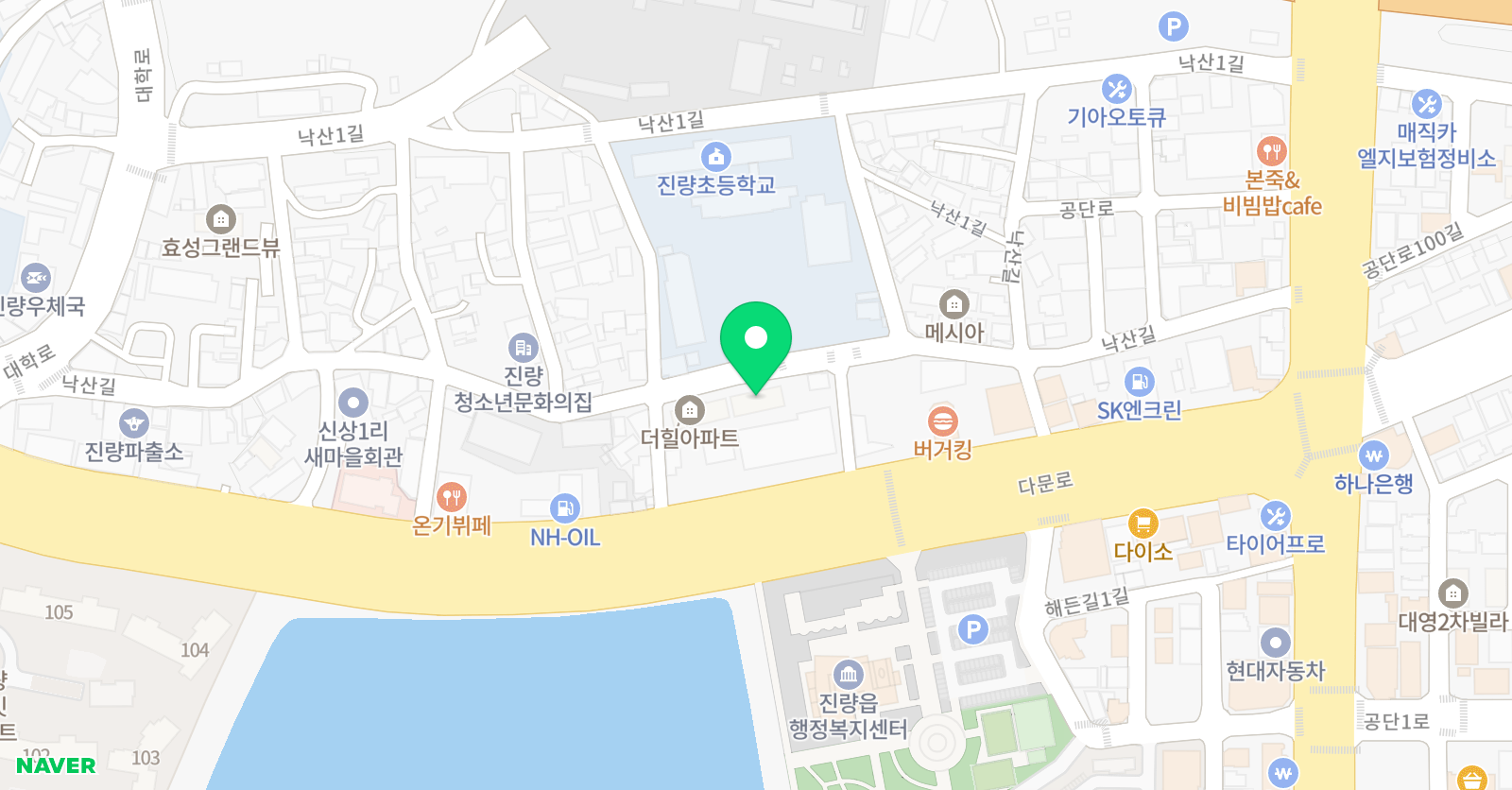 기탄 사고력교실 경산진량더힐점 위치