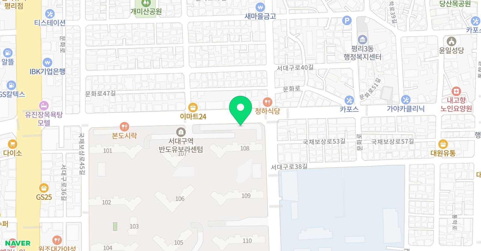 링키 영어 유보라센텀시티점 위치