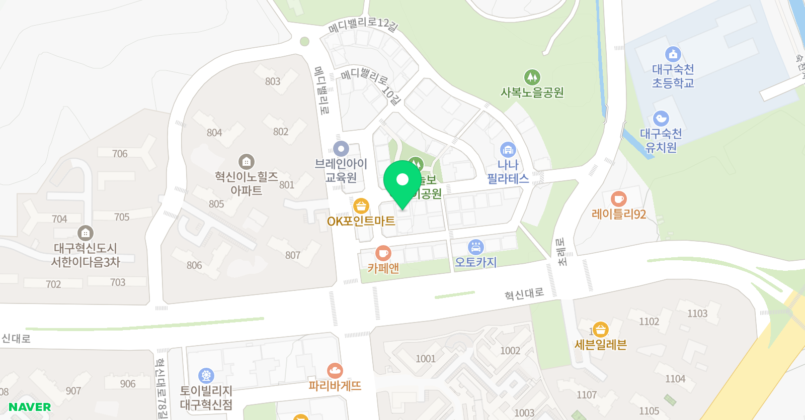 수학생각 수학교습소 위치