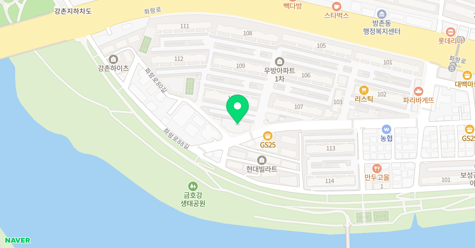 스마트해법영어 TALK채움 교습소 위치