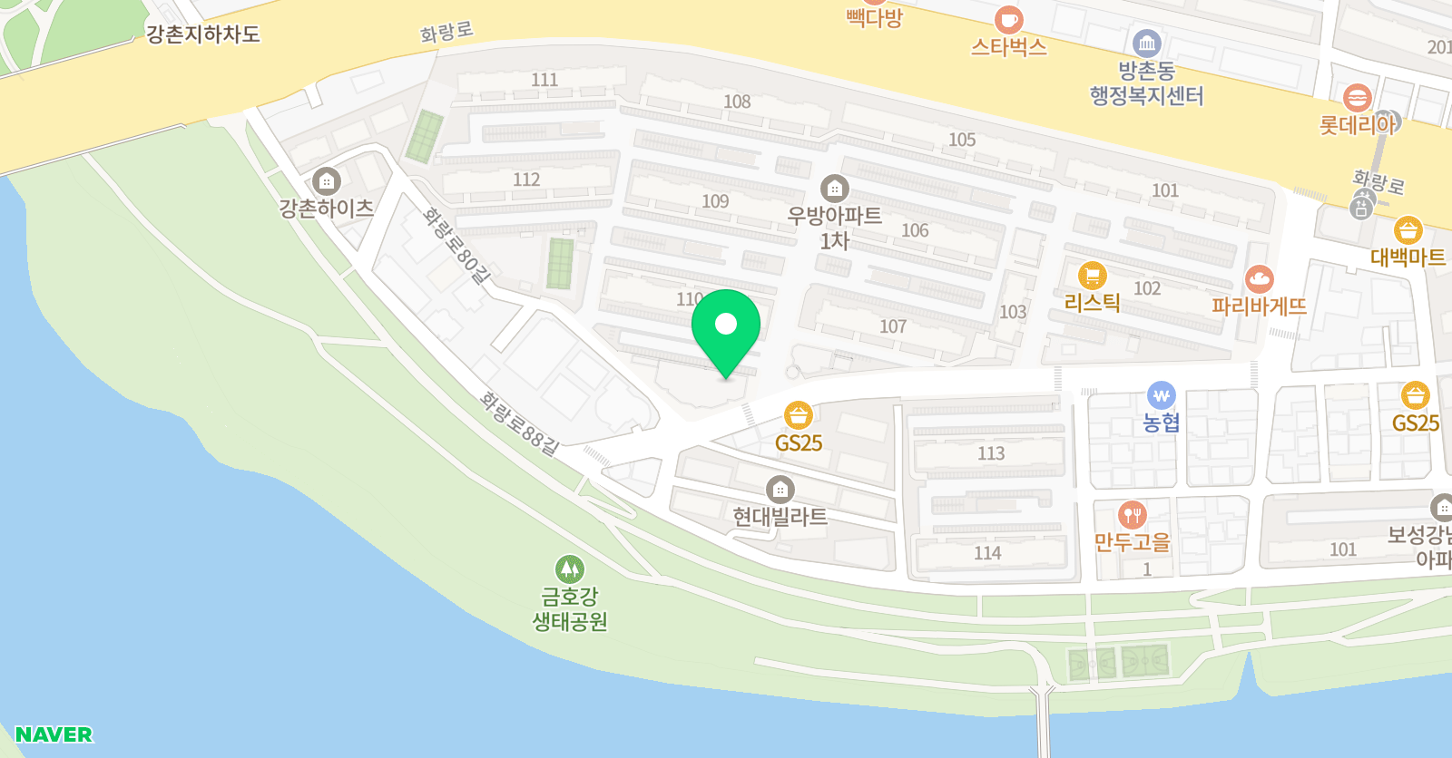한우리독서토론논술 대구동구지부 위치