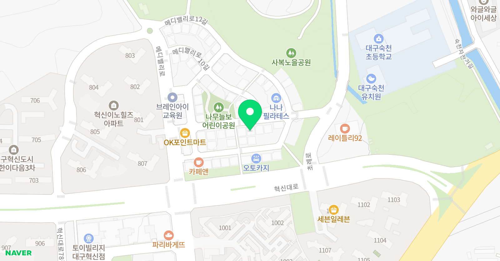 삼성영어 숙천교실 위치