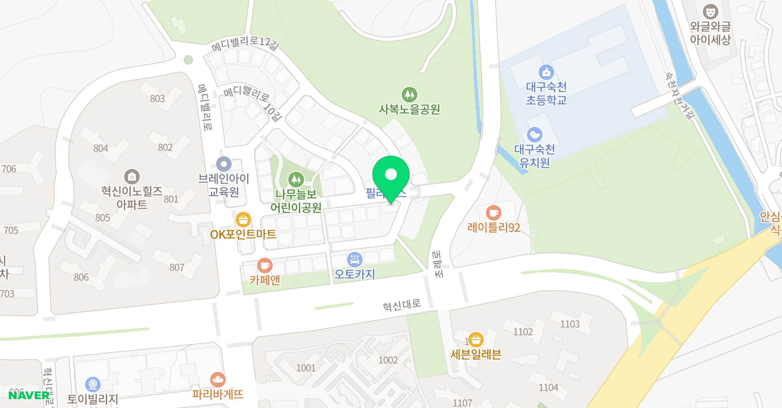 뮤즈 음악학원 위치