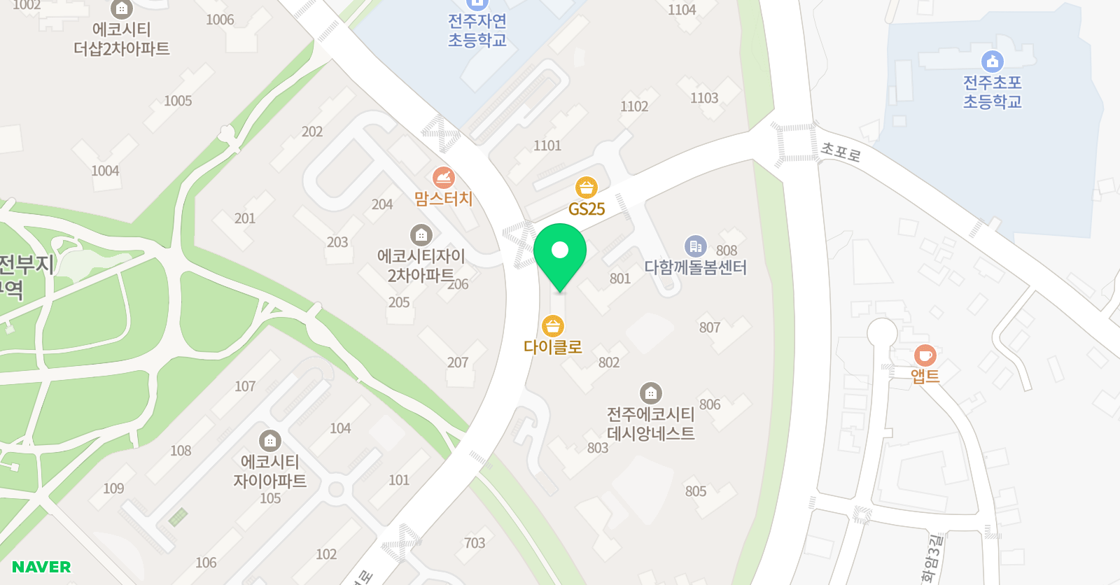 에코 중국어학원 위치