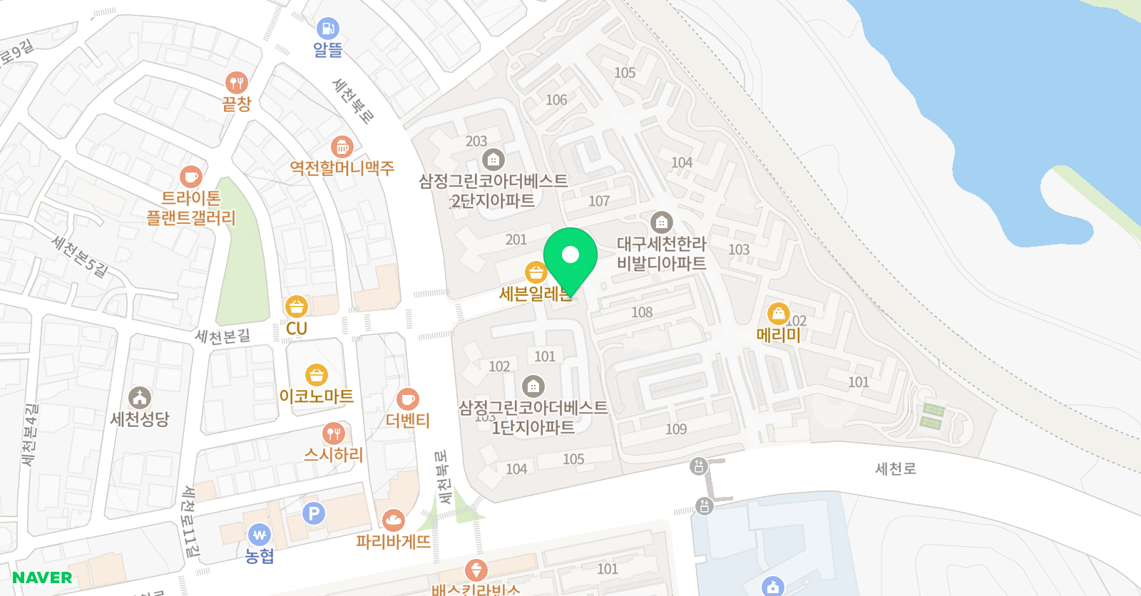 칸타타 음악학원 위치