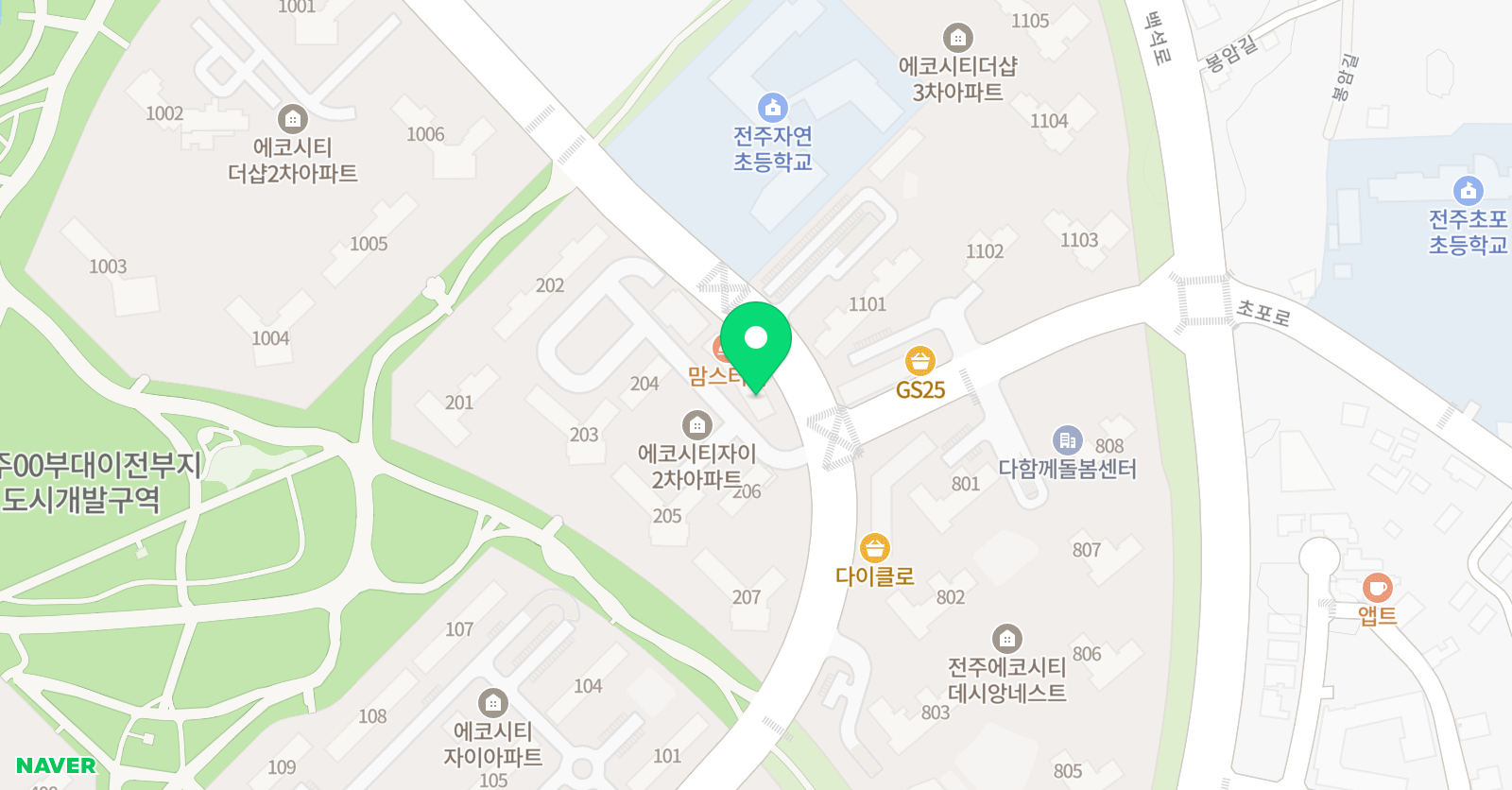 한우리 독서토론논술 위치