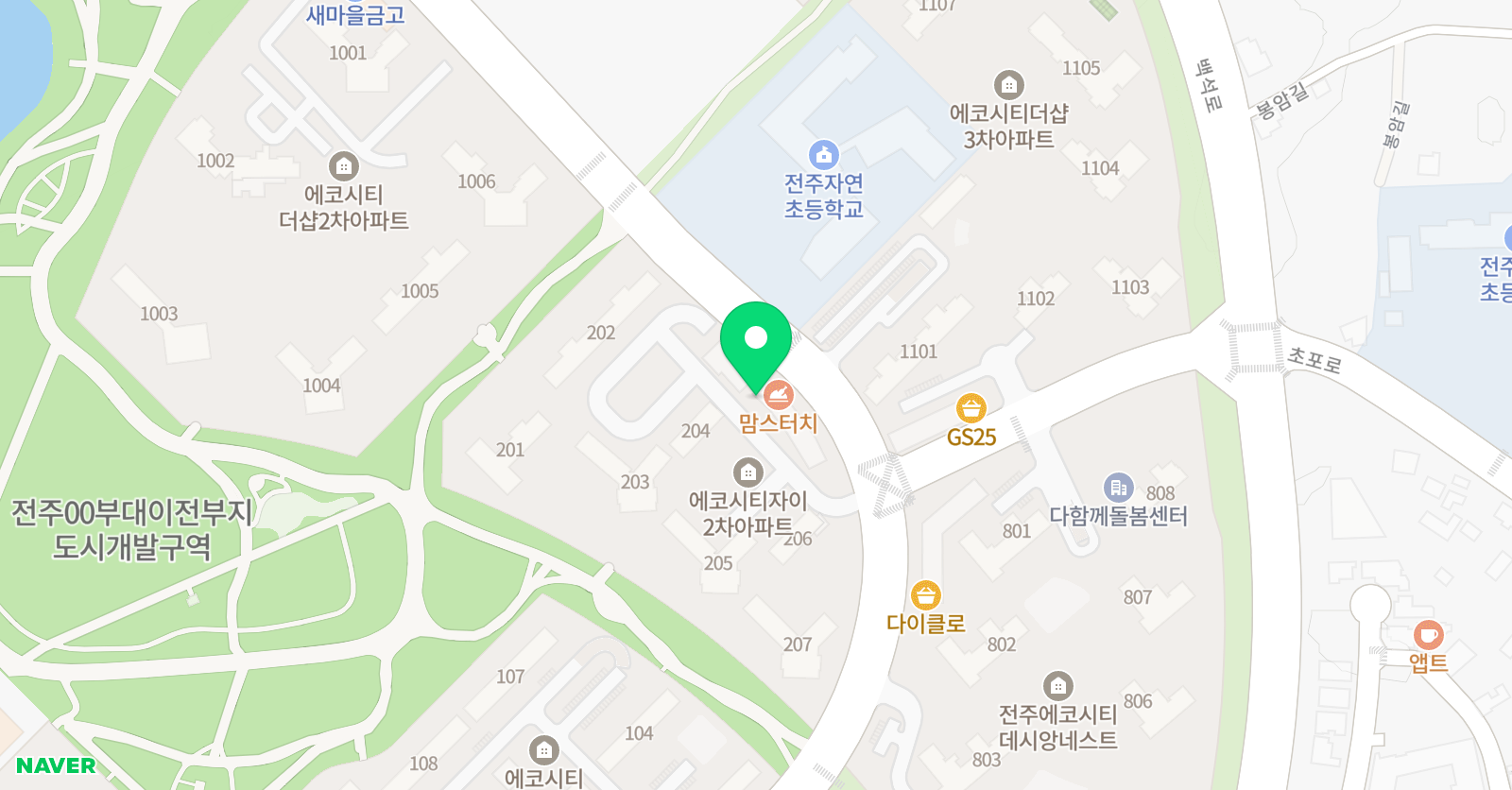 케이탑 영어수학학원 위치