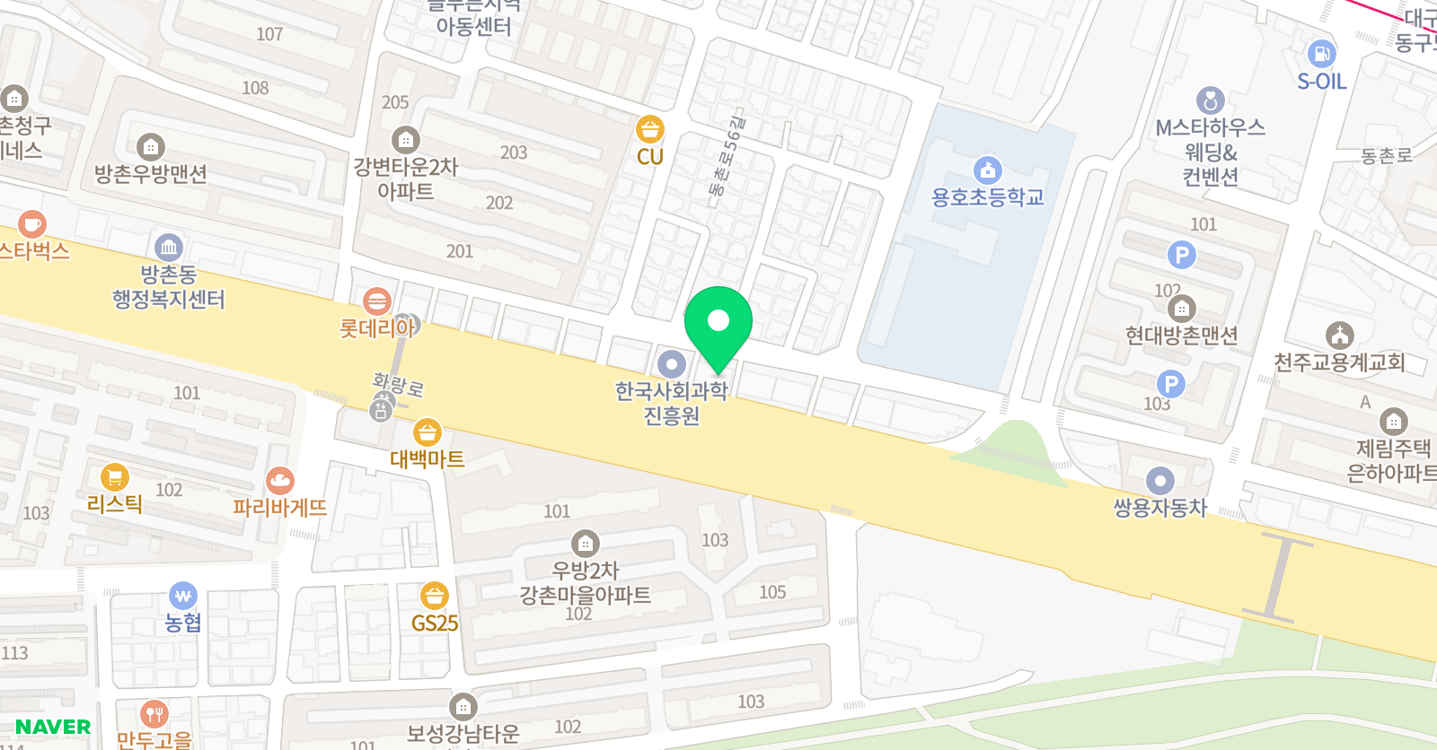 청담클루빌 어학원 위치