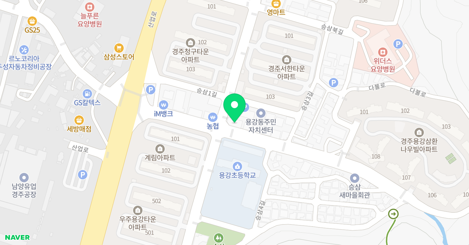 삼성태권도 아카데미 위치