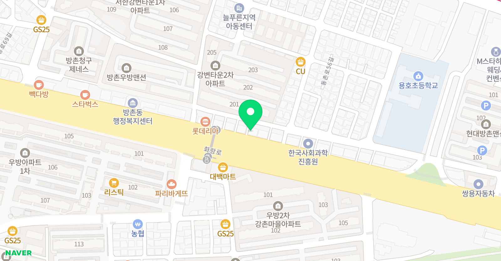에스엠 학원 위치