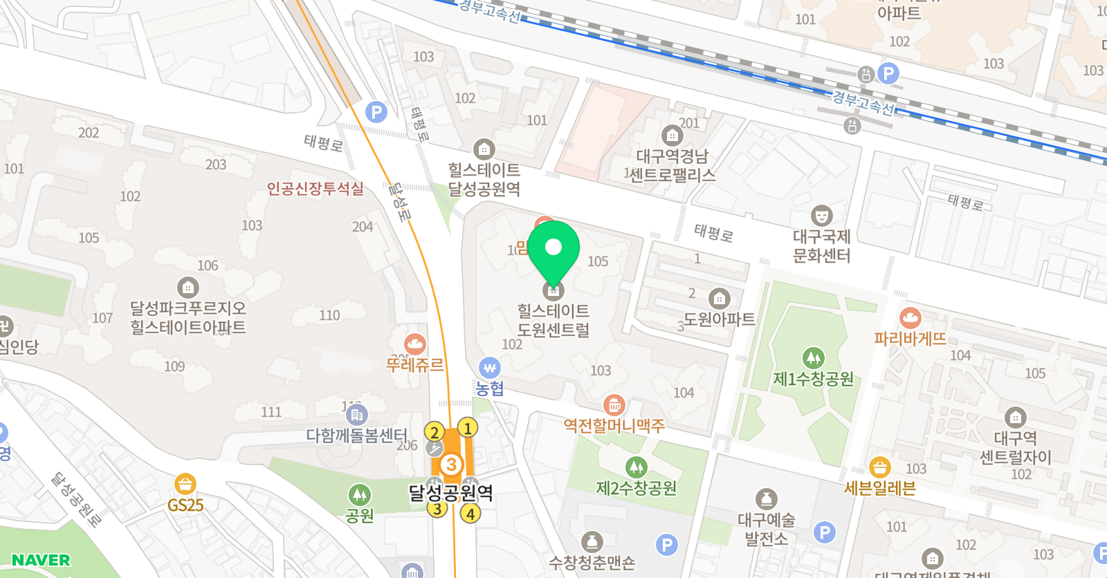 그림아트스튜디오 수창원 위치