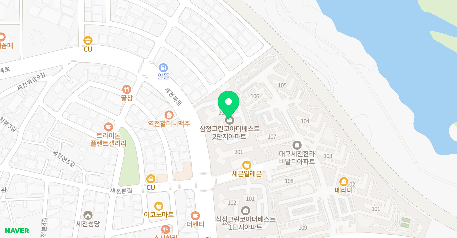 G1230세천수학학원 위치