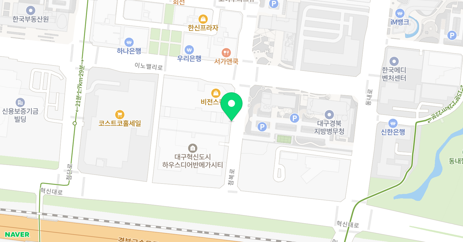 바이린 발레학원 위치