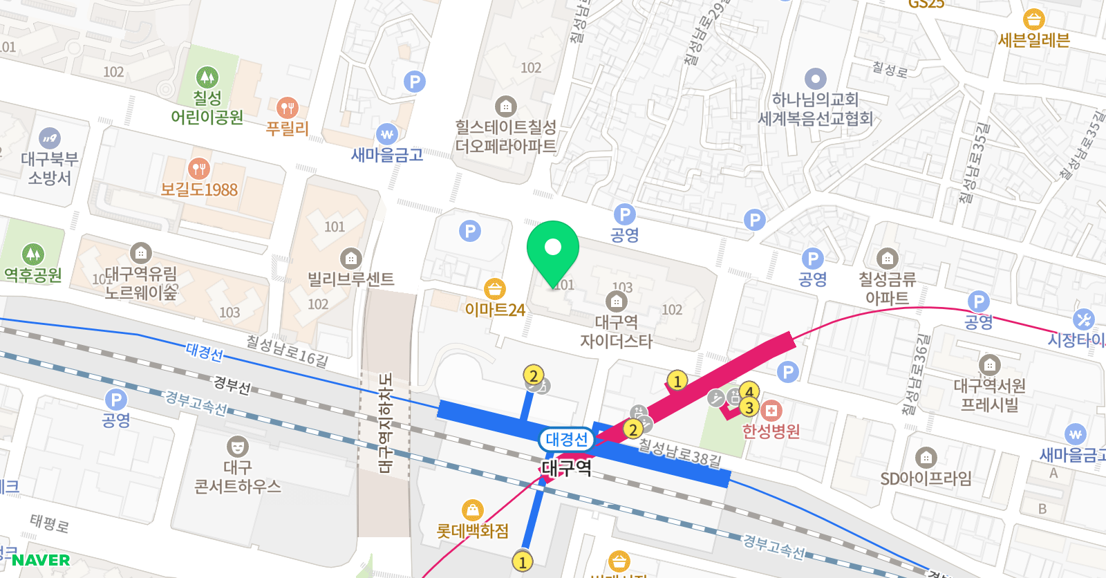 플라톤독서토론논술 대구역자이교실 위치