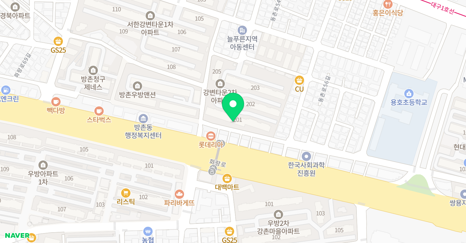 아트앤하트 서한홈스쿨 위치