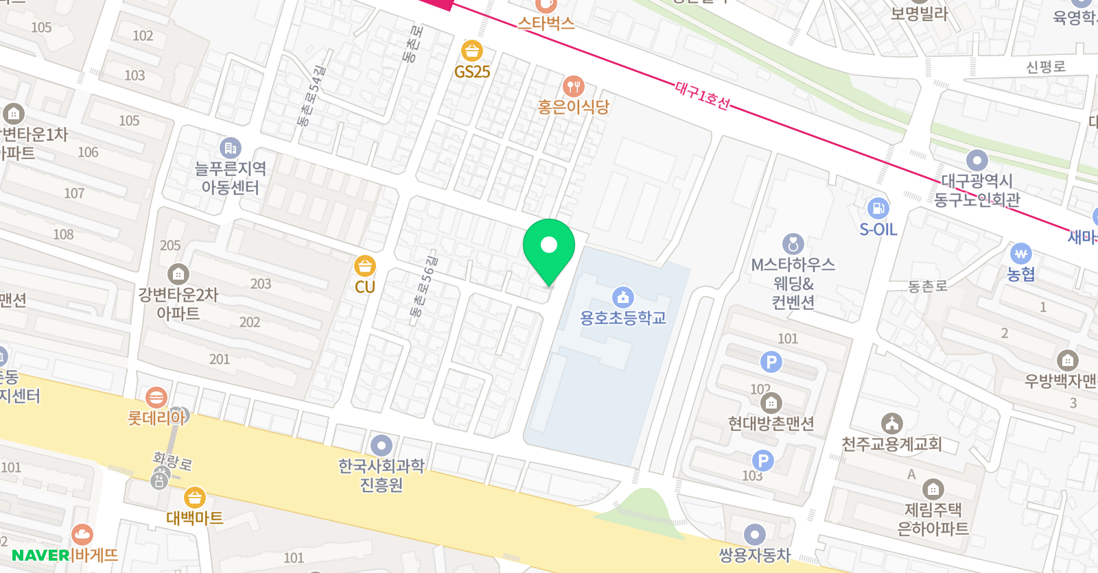 기품 태권도장 위치