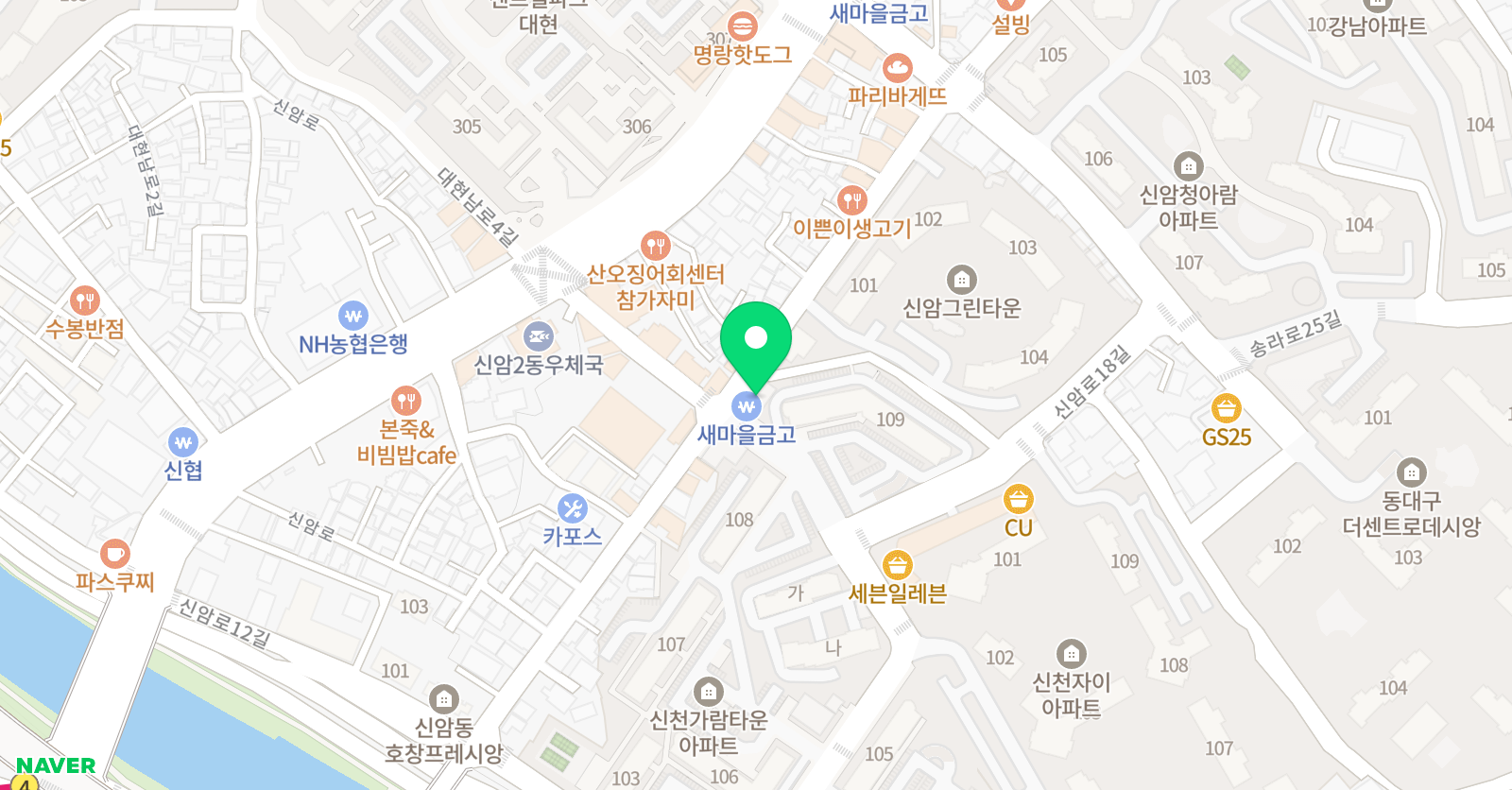 에쓰엠 해법수학 위치