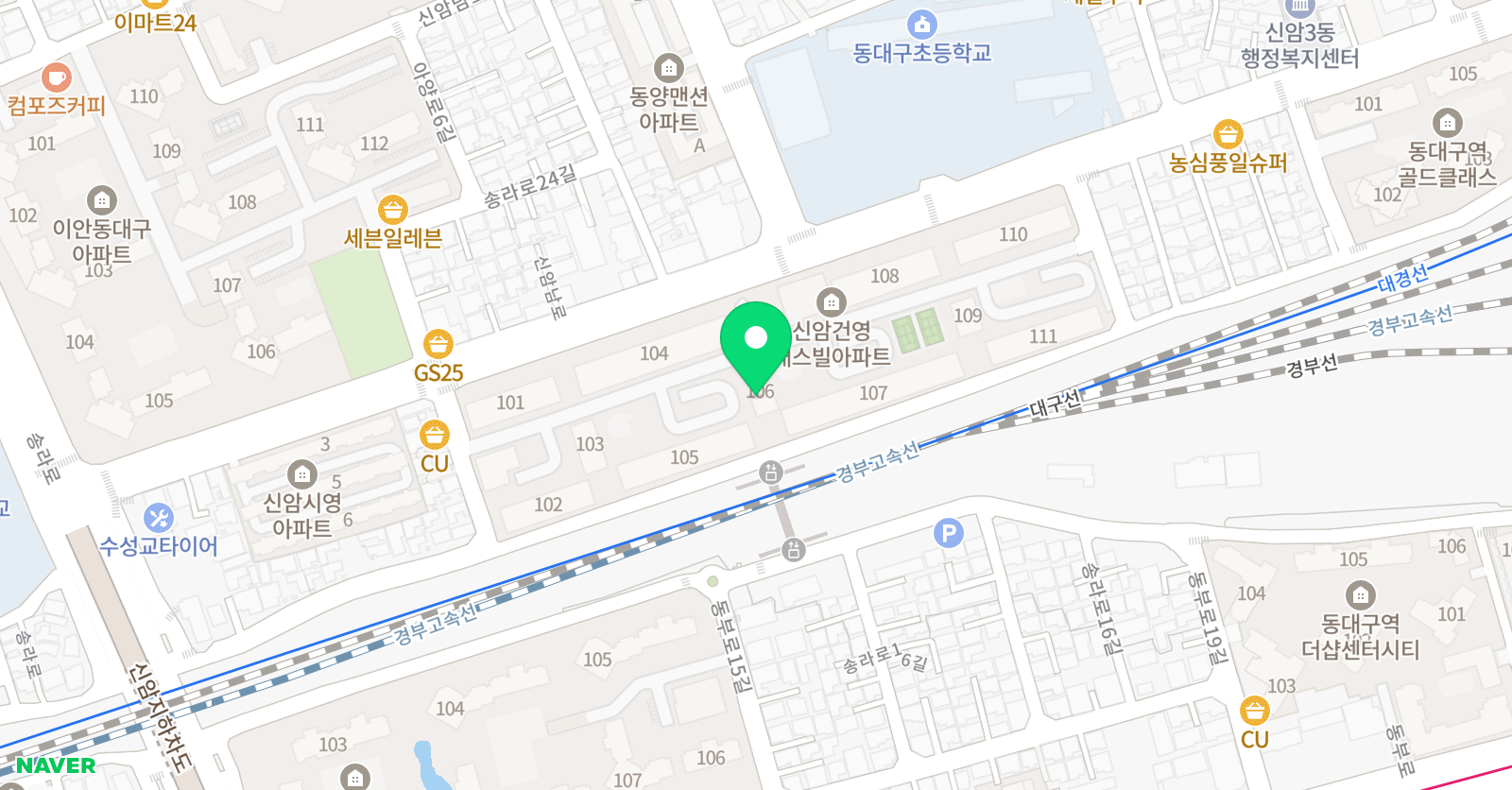 박쌤 수학교습소 위치