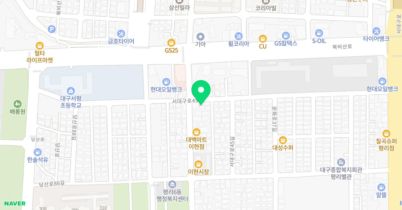 영광 미술 위치