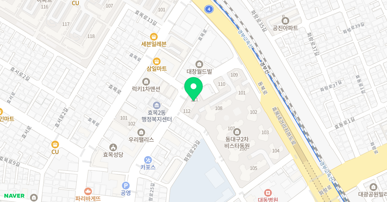 이지 수학학원 위치