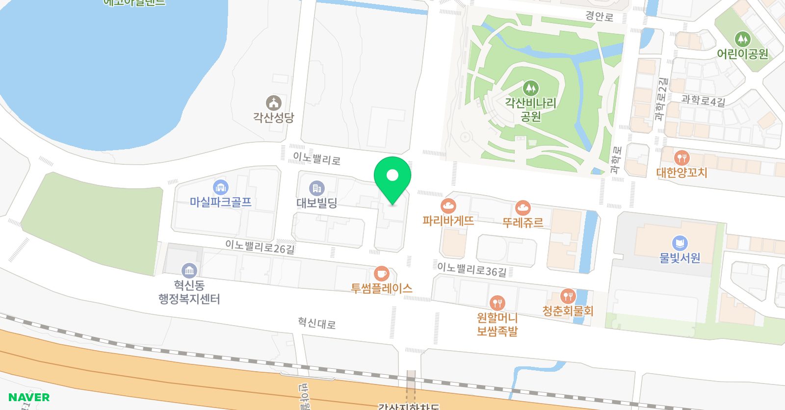 해피아노 음악학원 위치