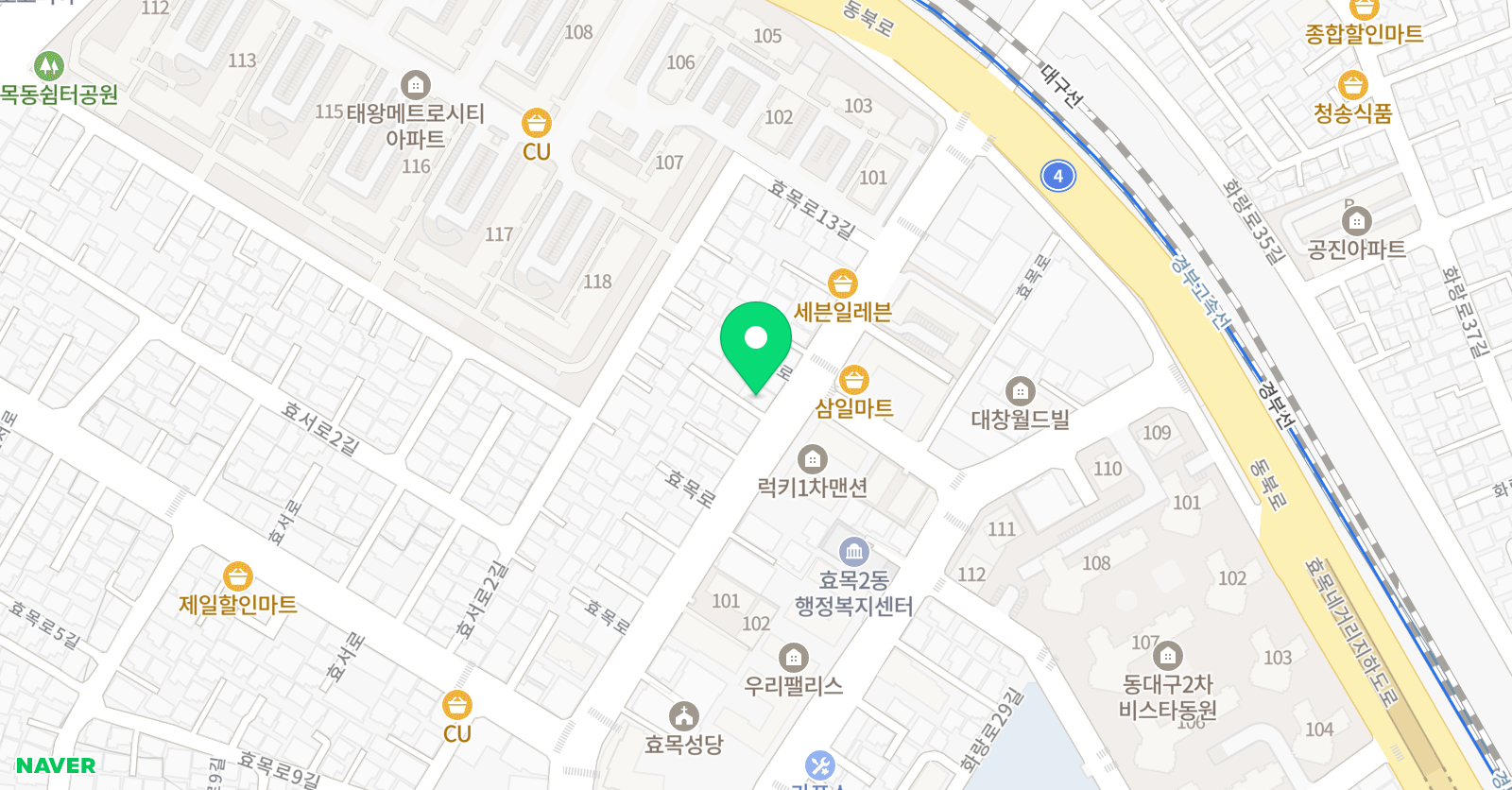 로즈마리 피아노 음악학원 위치