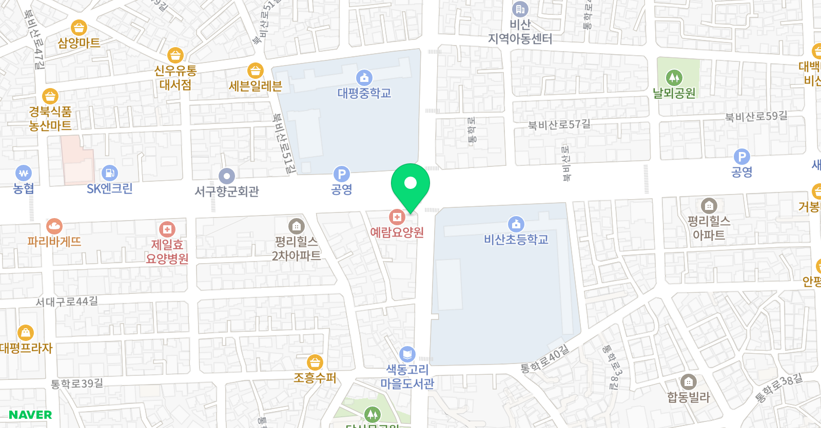 더공감 수학영어학원 위치
