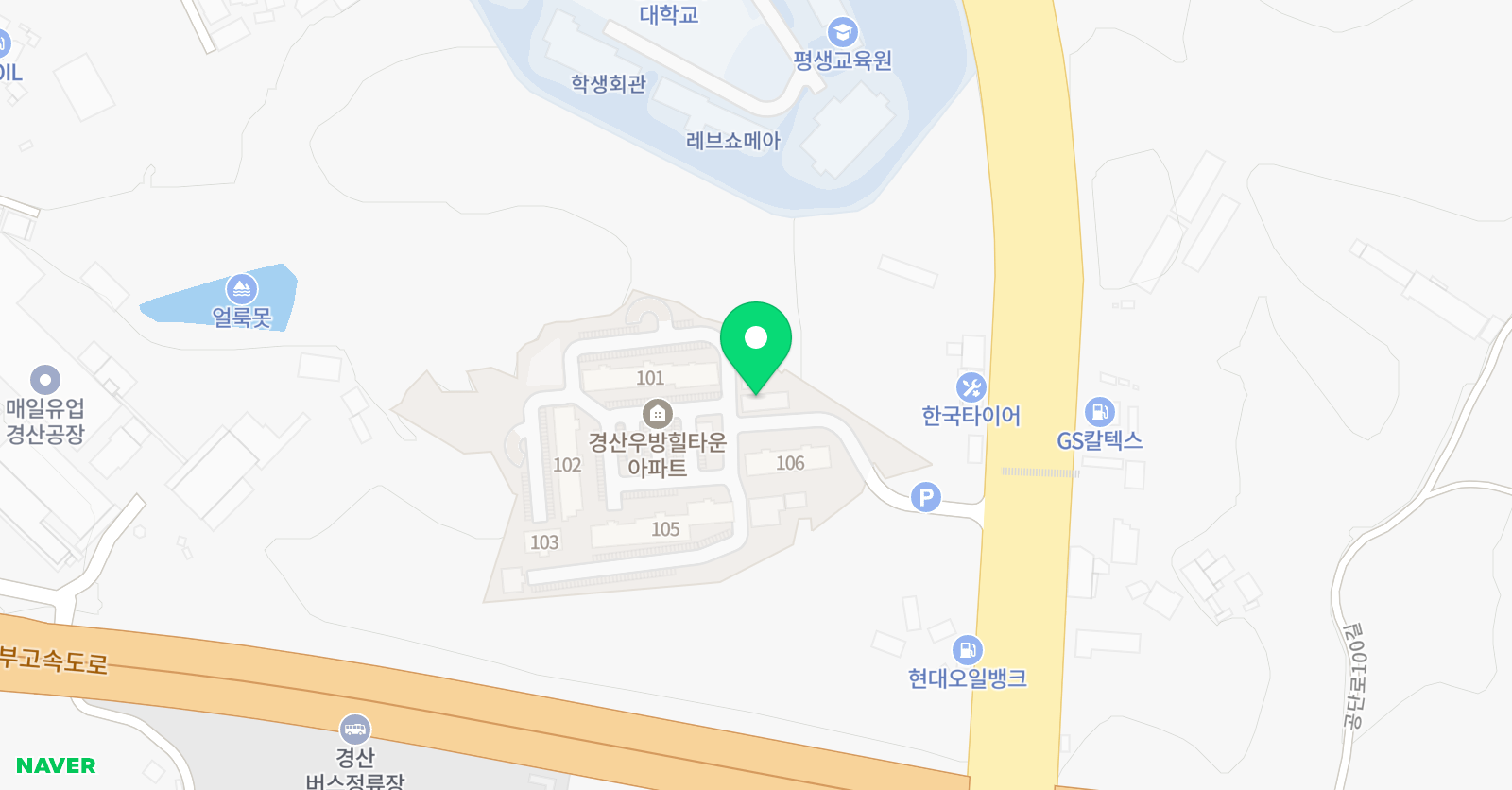 우방힐 피아노학원 위치