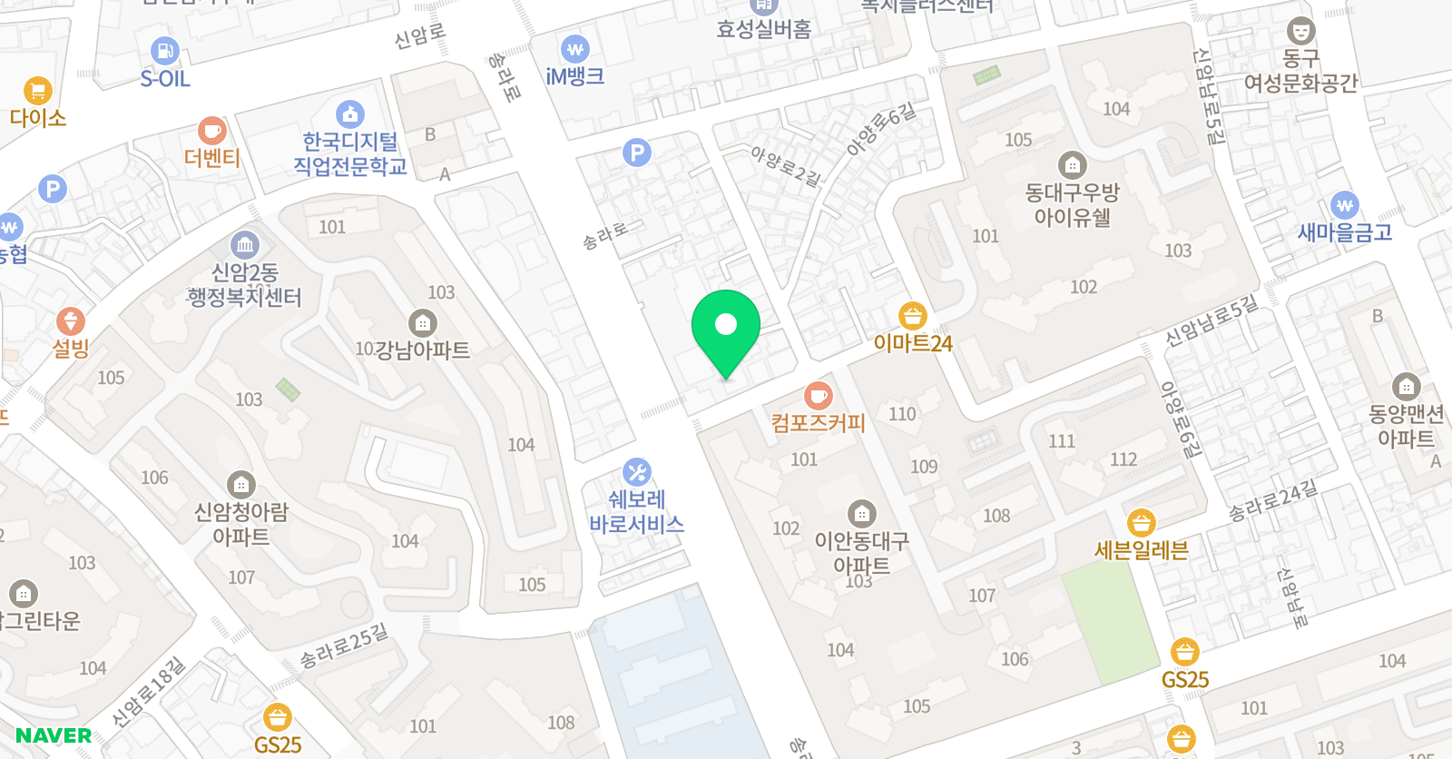 르보 발레학원 위치
