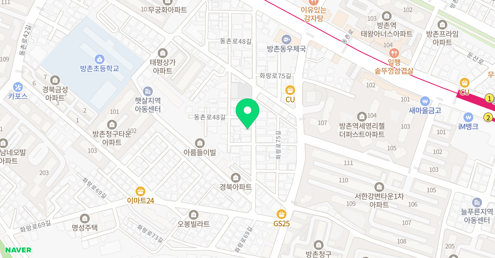 소리엘 피아노교습소 위치