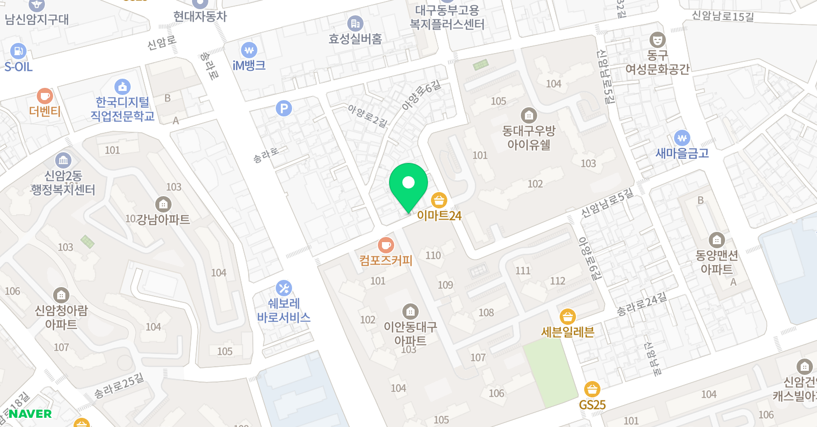 재미솔솔창의팡팡 위치