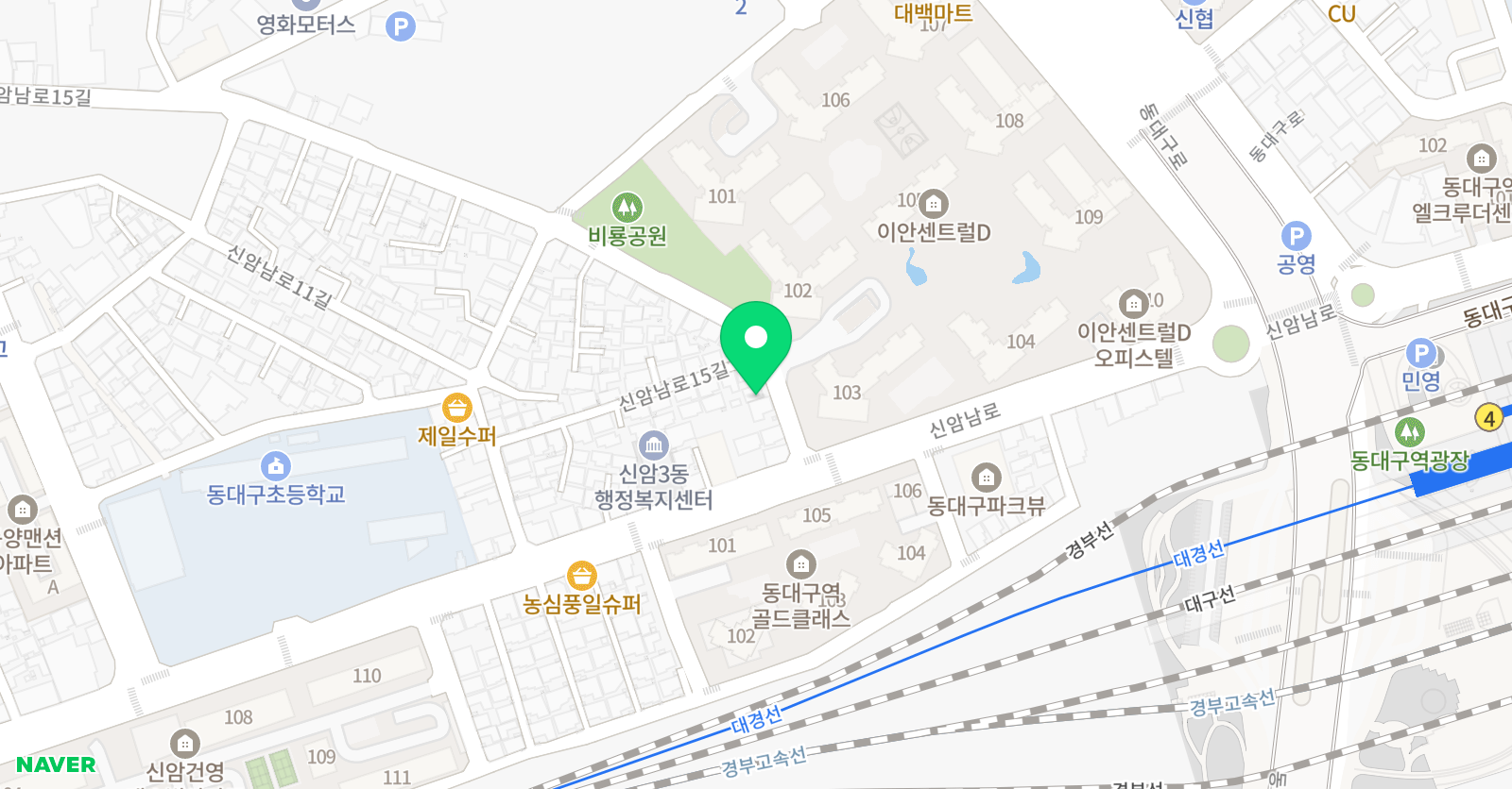 비상잉글리시아이 이센D점 위치