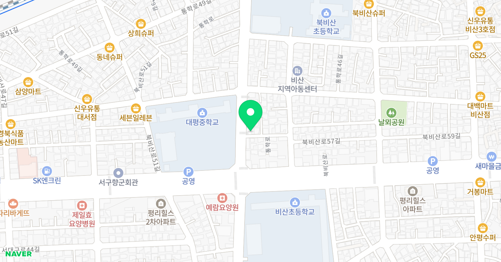 와이즈 영어수학 위치