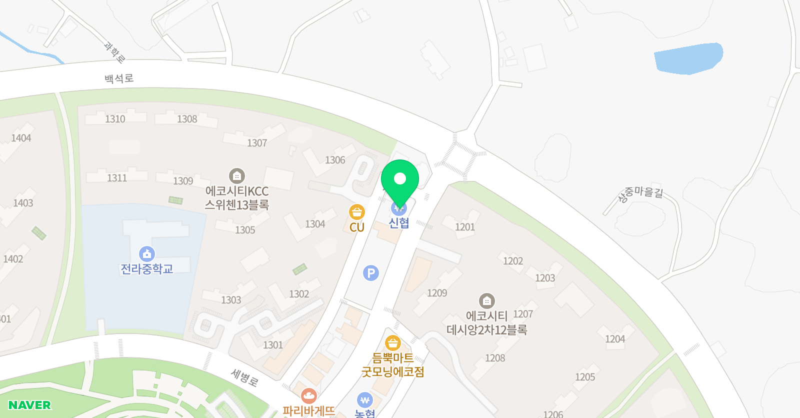 꿈꾸는 피아노학원 위치
