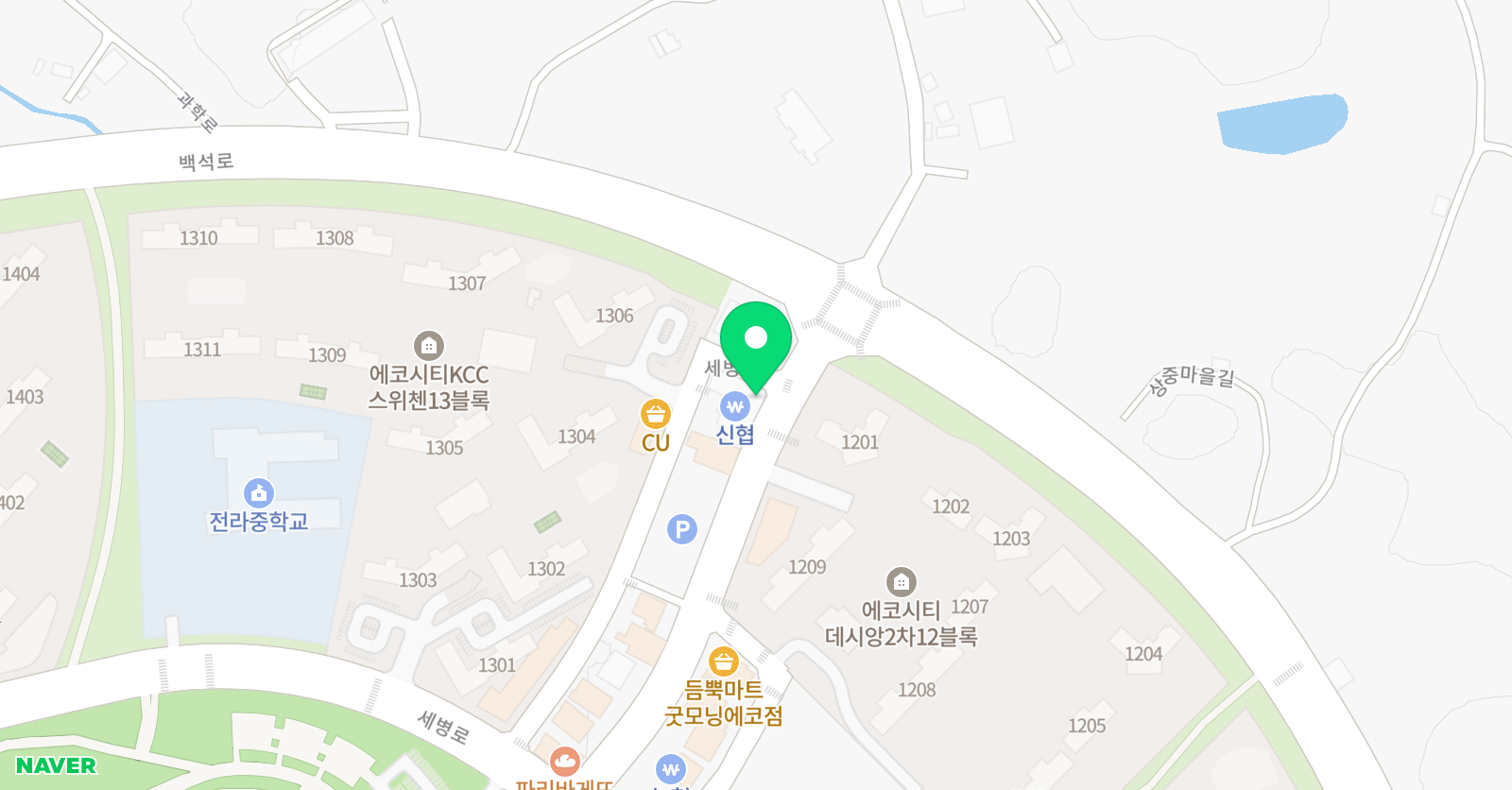 뮤직을담다 음악학원 위치