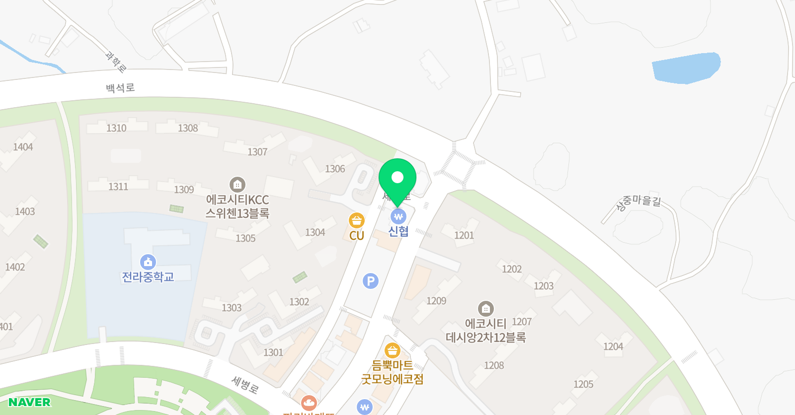 에코원탑관리형 위치