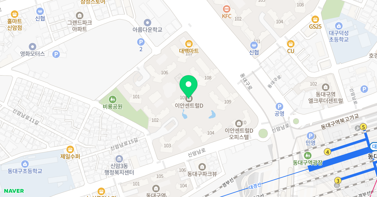 시노 아트미술학원 위치