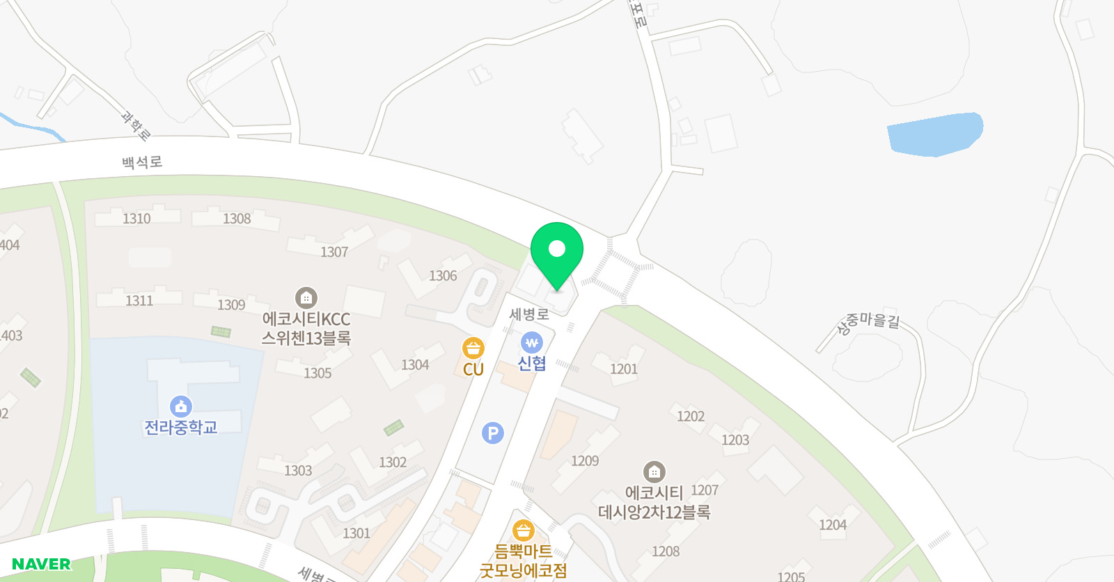 성영재 수학전문학원 위치